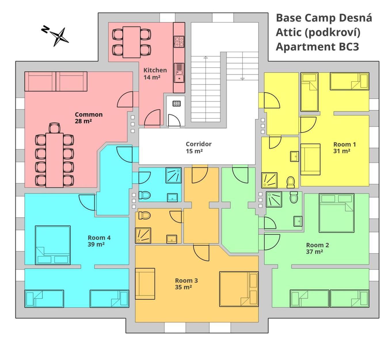 Base Camp Desna Apartment Стая снимка